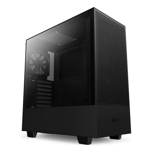 NZXT Black Edition - H511 Flow Mesh Fronted Mid Tower Gaming PC Case, Tempered Glass,  - Black Friday Special Offer