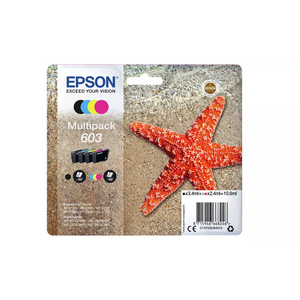 EPSON EPSON 603 Starfish Genuine Multipack, 4-Colours Ink Cartridges