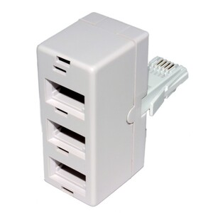 Newlink Newlink  BT Telephone Splitter 4 Way Sockets 1 x Socket to 4 BT Phone Lines 431A