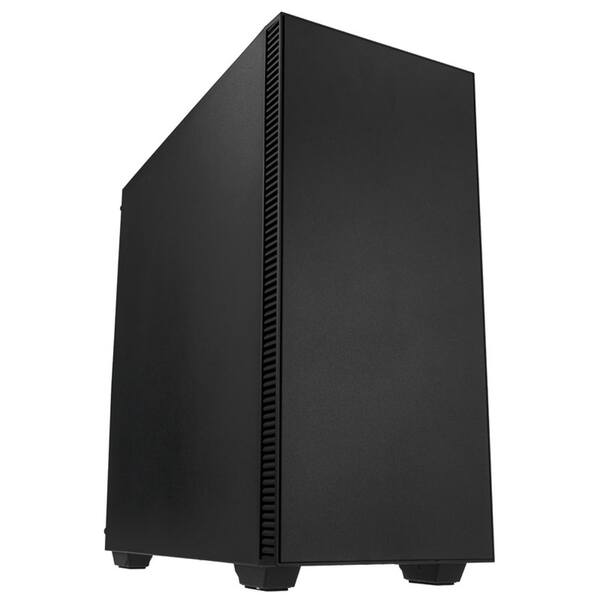 Kolink  Kolink TRANQUILITY Silent ATX Midi Tower Case - Black Noise Dampened