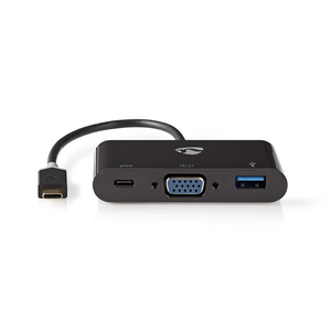 NEDIS NEDIS  USB 3.2 Gen 1, USB-C™ Male, USB-A Female / USB-C™ Female / VGA Female 0.20m
