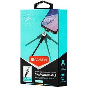 Canyon Canyon  Magnetic Rotating Lightning USB Cable for Apple
