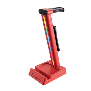 Surefire Surefire Vinson N1 Dual Balance Gaming Rgb Headset Stand Red