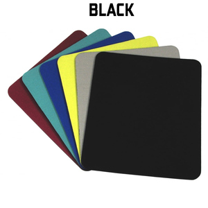 Generic Foam Mouse Mat  245mm x 220mm x 6mm - BLACK