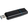 Kingston DTX/64GB 64GB USB 3.2 Gen1 Memory Pen, DataTraveler Exodia, Cap, Key Ring - Black Friday Special Offer Image