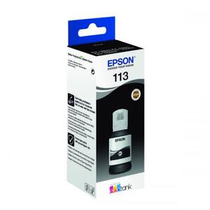 EPSON EPSON EcoTank 113 Black Genuine Ink Bottle, 127 ml