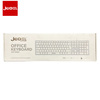 JEDEL FULL SIZE USB/ TYPE C MULTIMEDIA KEYBOARD APPLE MAC LAYOUT, SILVER, USB TYPE C AND USB CONNECTIONS Image
