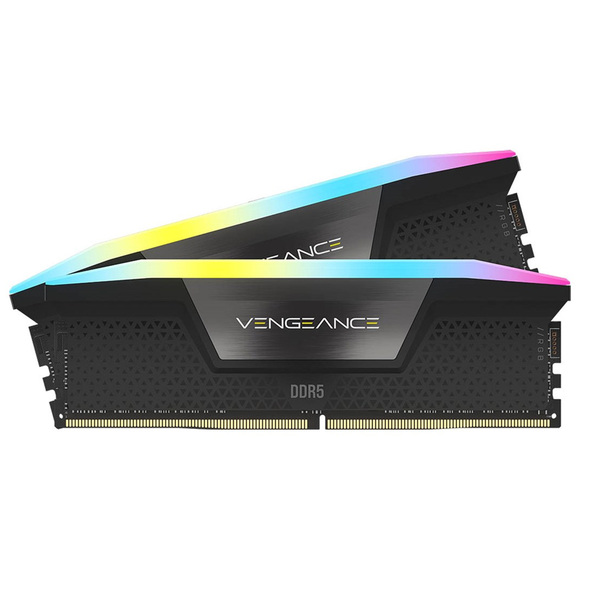 Corsair Vengeance RGB 64GB Kit (2 x 32GB), DDR5, 5200MHz CL40 XMP