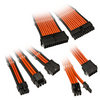 Kolink Core Adept Braided Cable Extension Kit - Flame Orange - Black Friday Deal Image