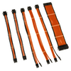Kolink Core Adept Braided Cable Extension Kit - Flame Orange - Black Friday Deal Image