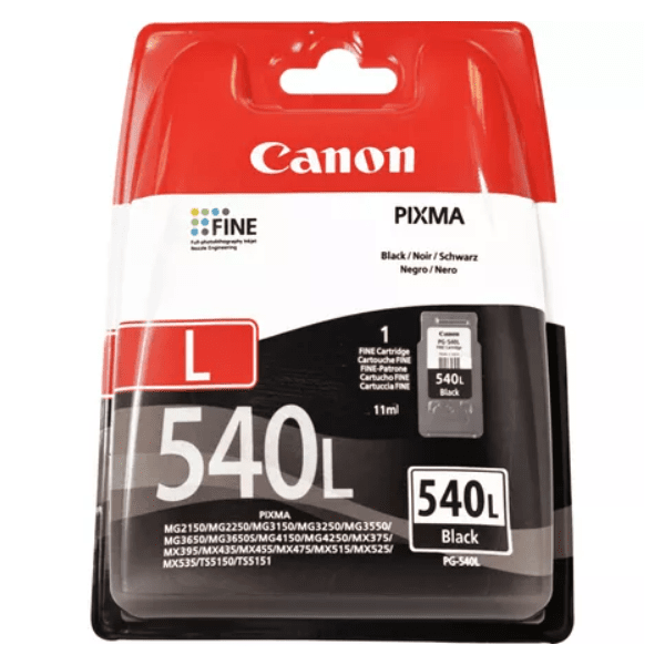 Canon PG-540L Black Ink Cartridge 11ml