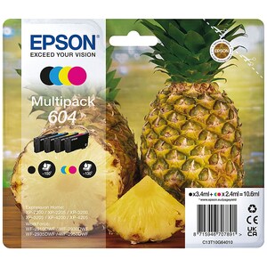 EPSON Epson 604 Inkjet Cartridges Multipack CMYK - Retail Boxed - 150 PageYeild (Average 5 Percent Coverage)