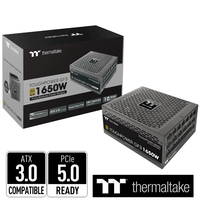 Thermaltake Thermaltake Toughpower GF3 1650W Native PCIe Gen 5.0 ATX3.0 80 Plus Gold Fully Modular Power Supply  -  Special Offer