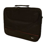 Spire 15.6`` Laptop Carry Case, Black with front Storage Pocket