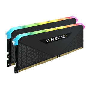 Corsair Corsair Vengeance RGB RS 16GB Kit (2 x 8GB), DDR4, 3200MHz (PC4-25600), CL16, XMP 2.0, 6 LEDs, Black