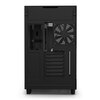 NZXT H9 Flow Black Mid Tower Tempered Glass PC Gaming Case - Black - Black Firday Special Offer Image