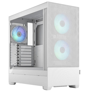 Fractal Designs Fractal Designs Pop Air RGB White Core Mid Tower Tempered Glass PC Case