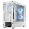 Fractal Designs Pop Air RGB White Core Mid Tower Tempered Glass PC Case Image
