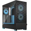 Fractal Designs Pop Air RGB Cyan Core Mid Tower Tempered Glass PC Case Image