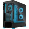 Fractal Designs Pop Air RGB Cyan Core Mid Tower Tempered Glass PC Case Image