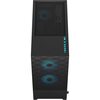 Fractal Designs Pop Air RGB Cyan Core Mid Tower Tempered Glass PC Case Image