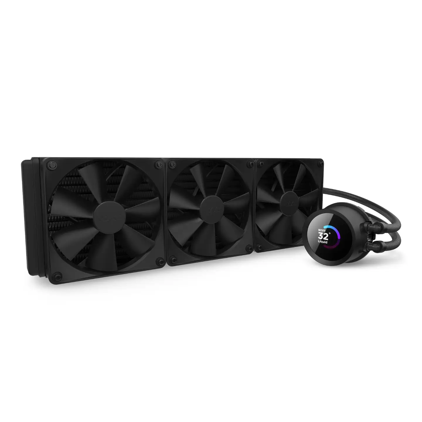 NZXT Kraken 360 Black non RGB Fans AIO Cooler | Falcon Computers