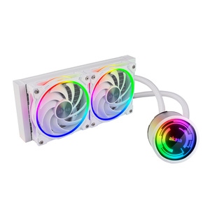 Akasa Akasa Soho 240mm Dusk Edition RGB AIO Liquid CPU Cooler - White