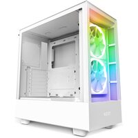 NZXT NZXT H5 ELITE RGB MATT WHITE MID TOWER CASE - EX DISPLAY