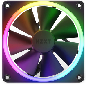 NZXT NZXT F120 RGB Fan - Black (Controller required not included) -Special Offer