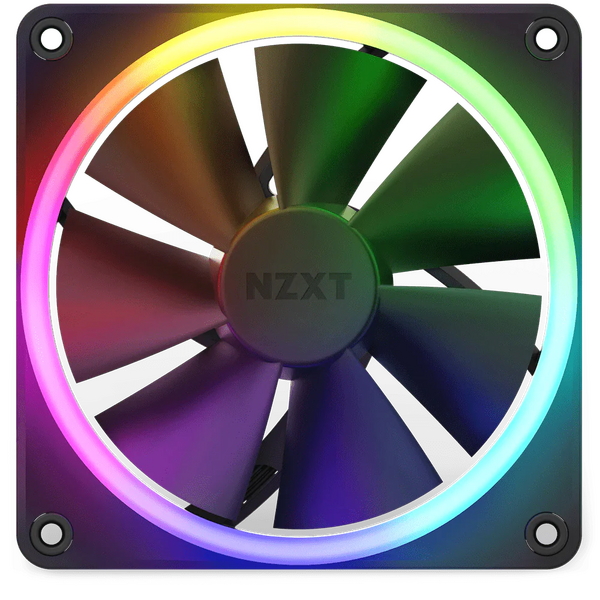 NZXT F120 RGB Fan - Black (Controller required not included) -Special Offer