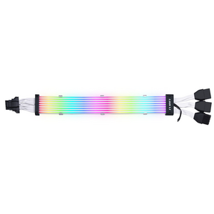 Lian Li Lian Li Strimer V2 ARGB 3x8-Pin to 12+4-Pin 12VHPWR extension cable