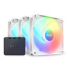 NZXT F120 RGB Core 120mm PWM Fan 3 Pack with Controller White - Black Friday Special Offer Image