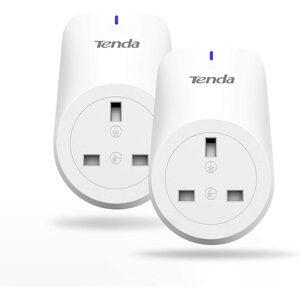 Tenda Tenda Smart Plug twin pack WiFi Plug, Alexa & Google Compatible, No Hub Required, (2 Pack)