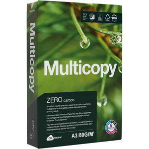 MultiCopy MultiCopy A3 Paper (500sheets) 80Gsm Zero Carbon