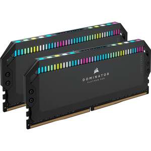 Corsair Corsair Dominator Platinum RGB 64GB Kit (2 x 32GB), DDR5, 5600MHz, XMP 3.0 - 1x DDR5 PURCHASE PER CUSTOMER MAXIMUM DUE TO SHORTAGES