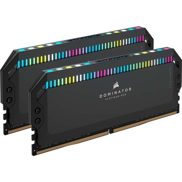 Corsair Dominator Platinum RGB 64GB Kit (2 x 32GB), DDR5, 5600MHz, XMP 3.0 - 1x DDR5 PURCHASE PER CUSTOMER MAXIMUM DUE TO SHORTAGES
