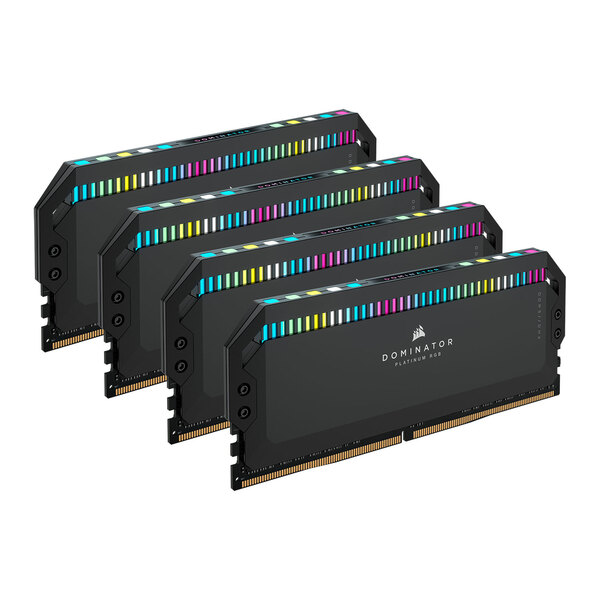 Corsair Dominator Platinum RGB 64GB Kit (4 x 16GB), DDR5, 5600MHz, CL36, - 1x DDR5 PURCHASE PER CUSTOMER MAXIMUM DUE TO SHORTAGES