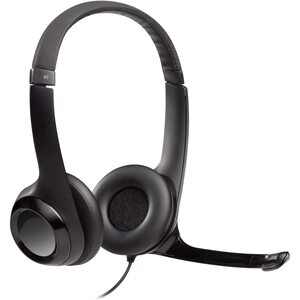 Logitech Logitech H390 USB Wired Headset for PC & Laptop, Stereo with Noise Cancelling Microphone, In-Line Controls