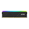 XPG ADATA XPG Spectrix D35G RGB 32GB Kit (2 x 16GB), DDR4, 3600MHz (PC4-28800), CL18, XMP 2.0, DIMM Memory, Black Image