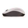 Genius White Wireless Mouse, 2.4 GHz with USB Pico Receiver, Adjustable DPI levels up to 1200 DPI, 3 Button with Scroll Wheel, Ambidextrous Design, White Image
